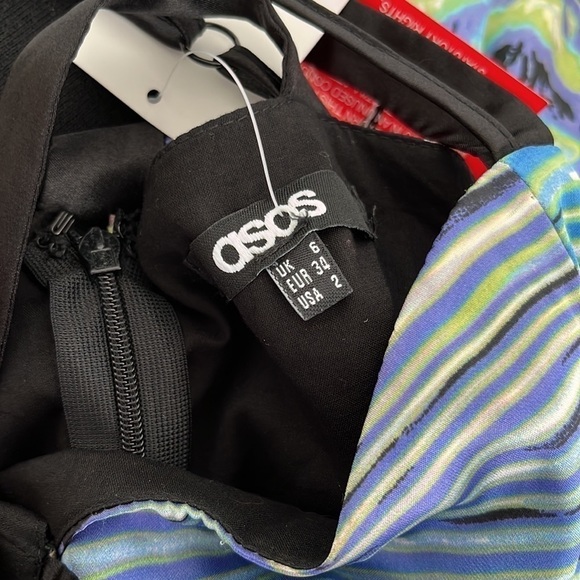 NWT ASOS Cut Out Maxi Dress - Picture 7 of 7